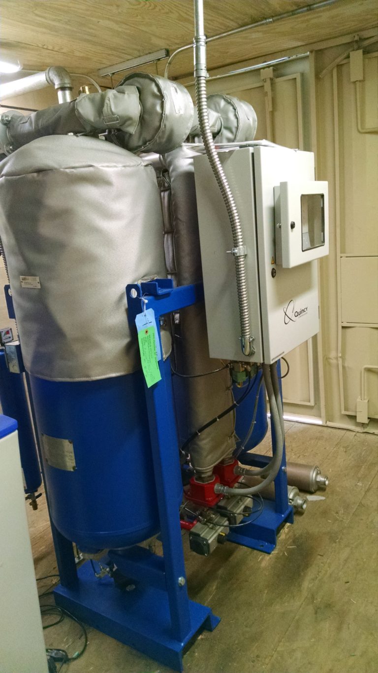 Desiccant Dryers Heatless and Heat Regenerative, Blow Purge